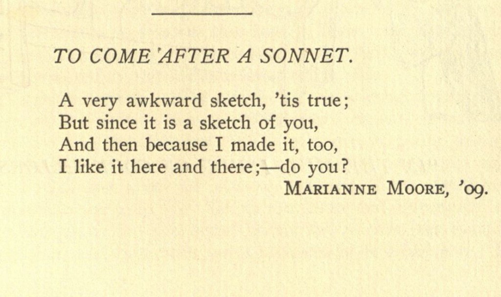 To  Come After a Sonnet